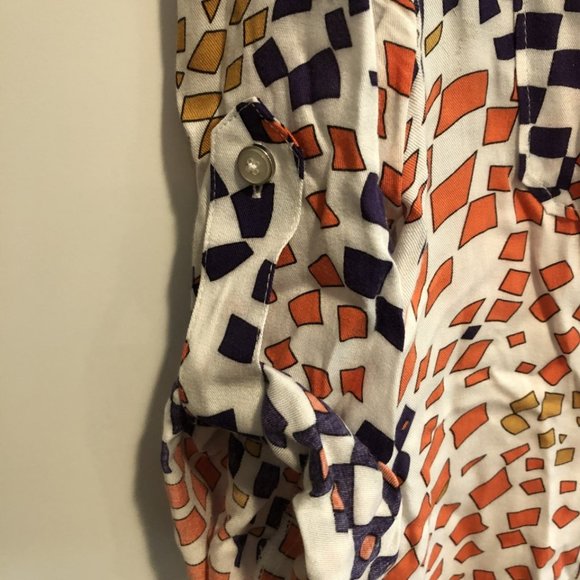 CAbi Grand Prix Button Down Blouse - Picture 3 of 3